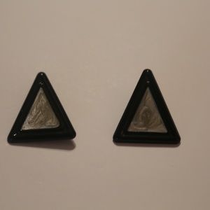 Vintage Triangular Clip-ons